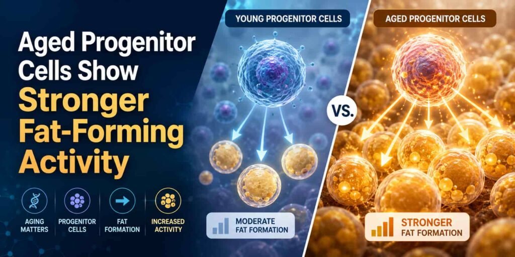 Aged Progenitor Cells Show Stronger Fat-Forming Activity