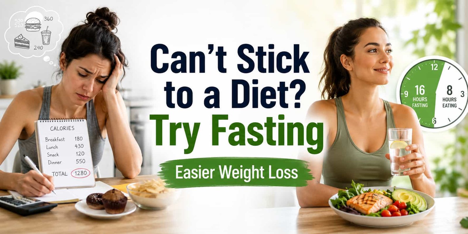Can’t Stick to a Diet Try Fasting [Easier Weight Loss]