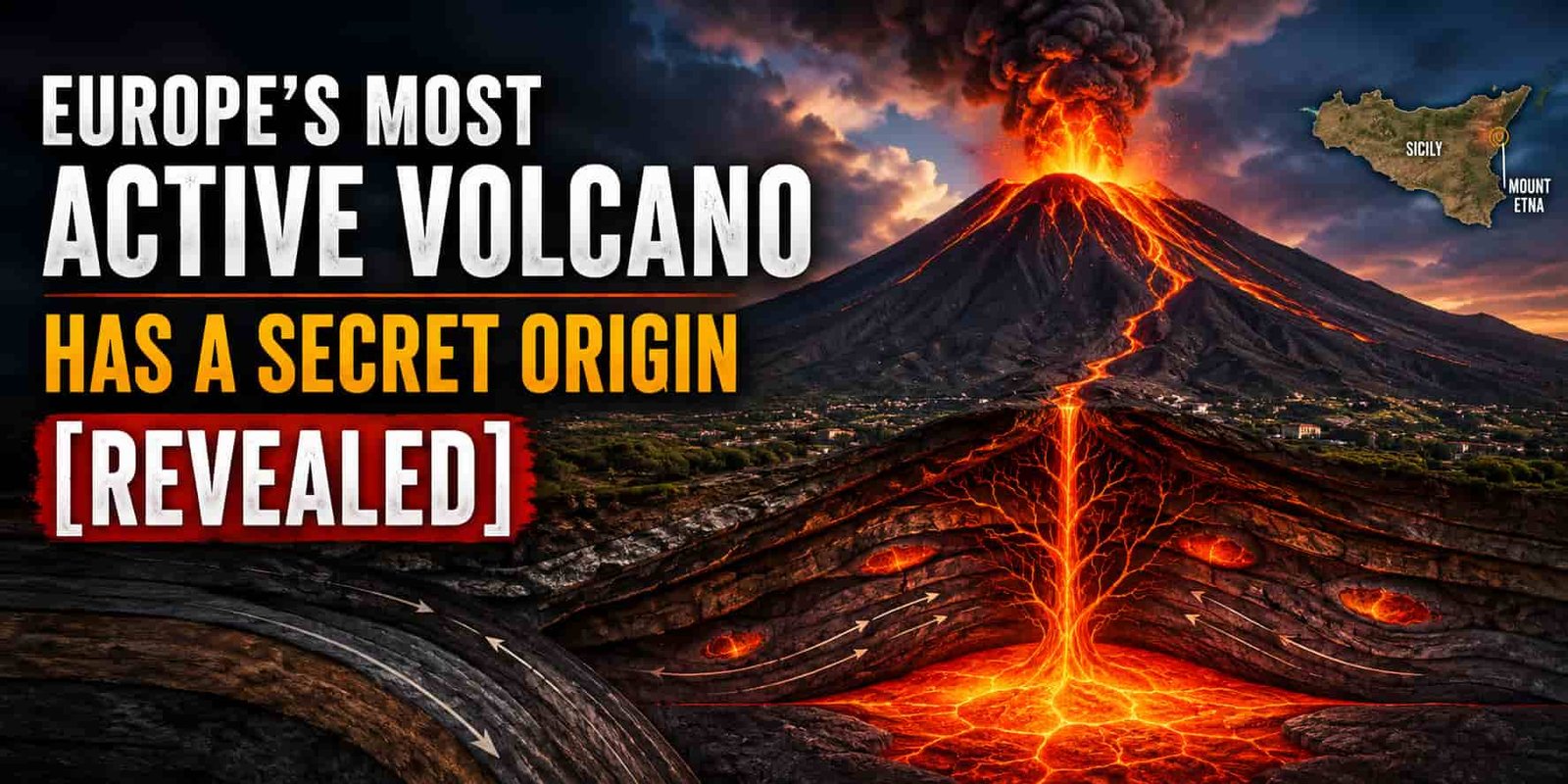 Europe’s Most Active Volcano Has a Secret Origin [Revealed]