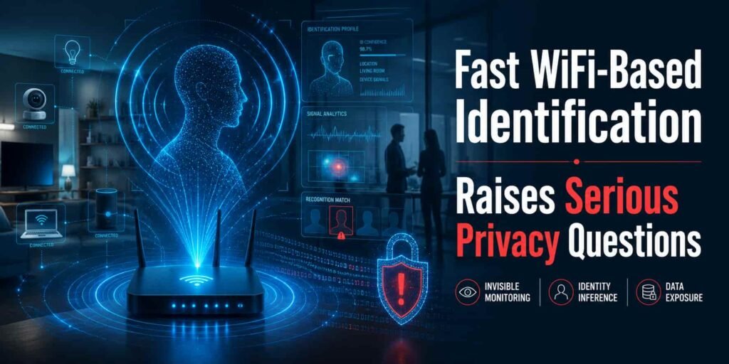 Fast WiFi-Based Identification Raises Serious Privacy Question