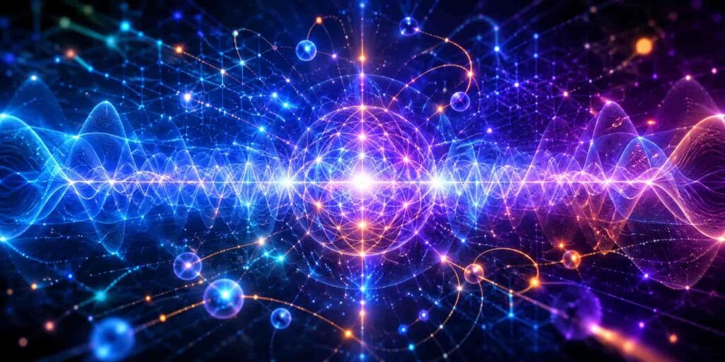 Hidden Patterns in a High-Energy Quantum State