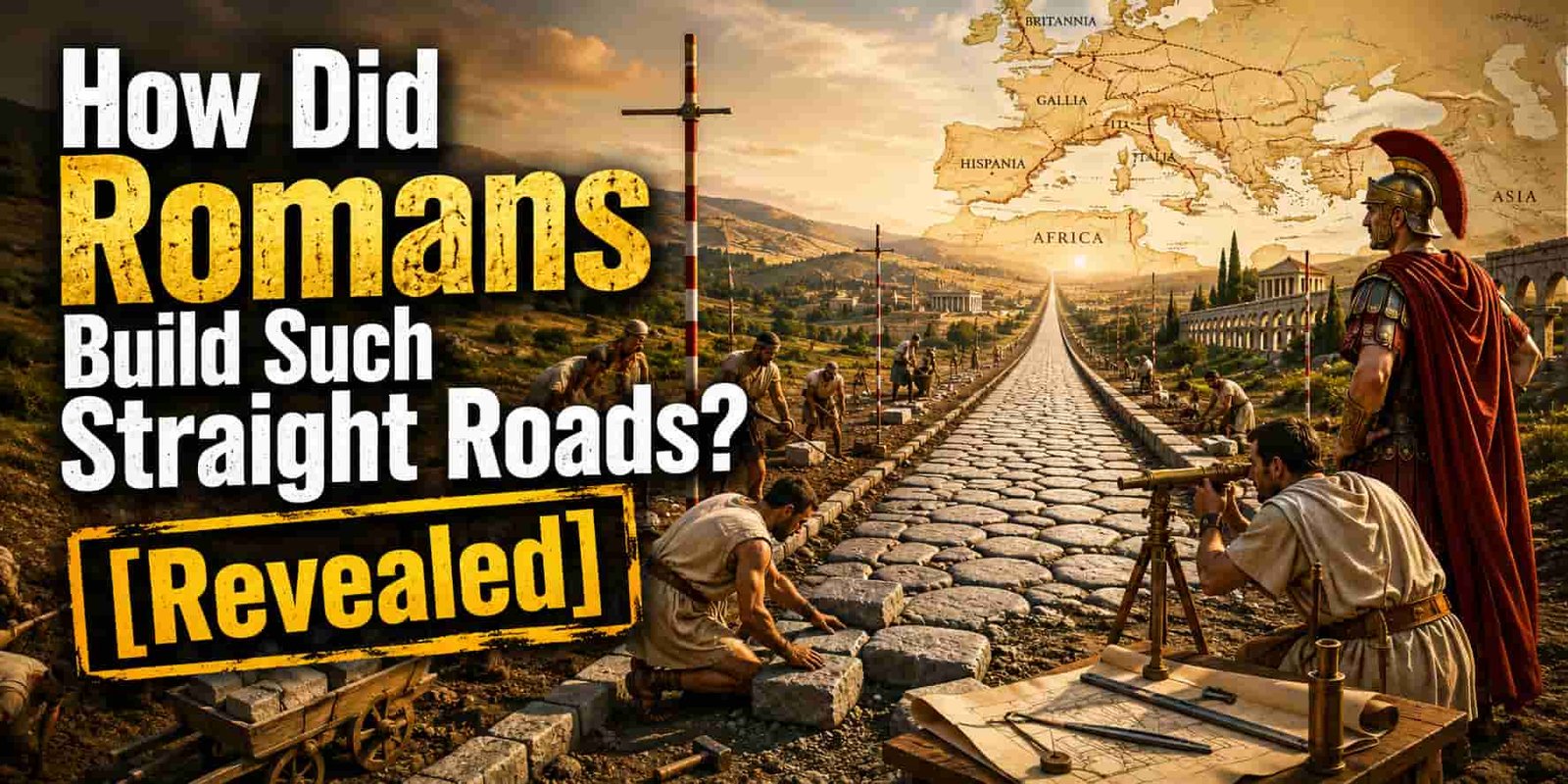 How Did Romans Build Such Straight Roads [Revealed]