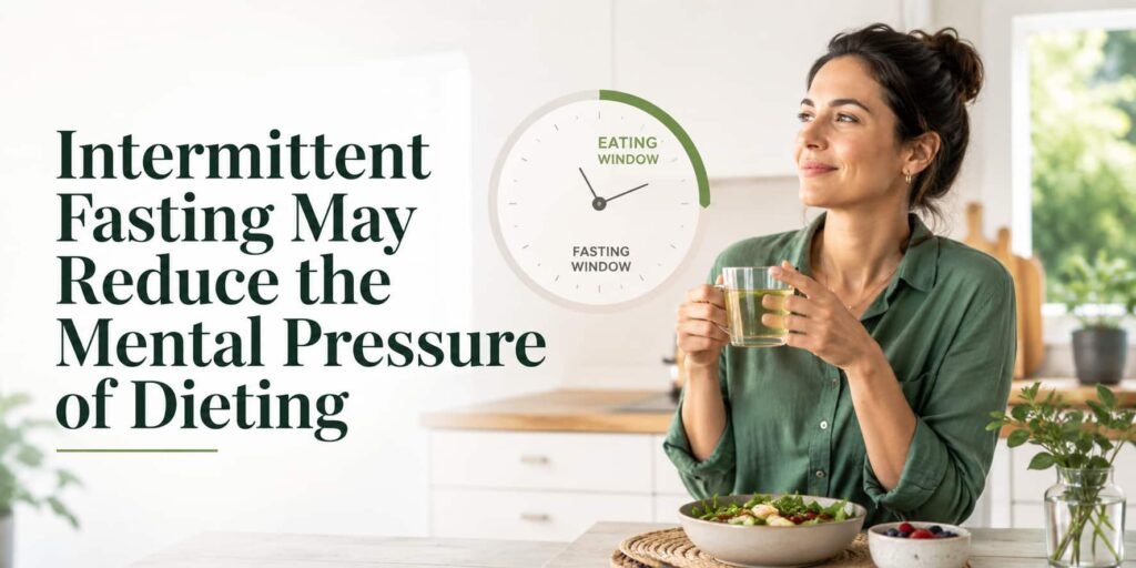 Intermittent Fasting May Reduce the Mental Pressure of Dieting