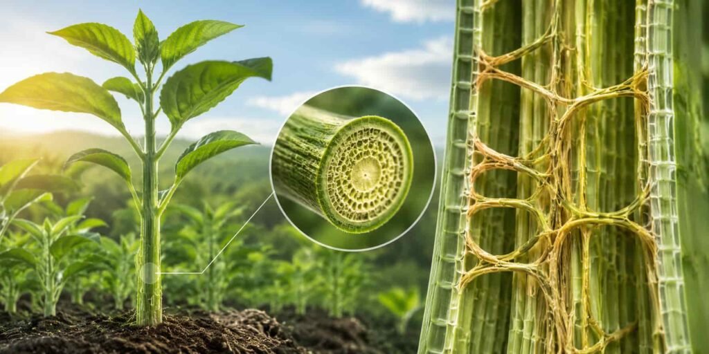 Lignin Helps Plants Build Natural Strength