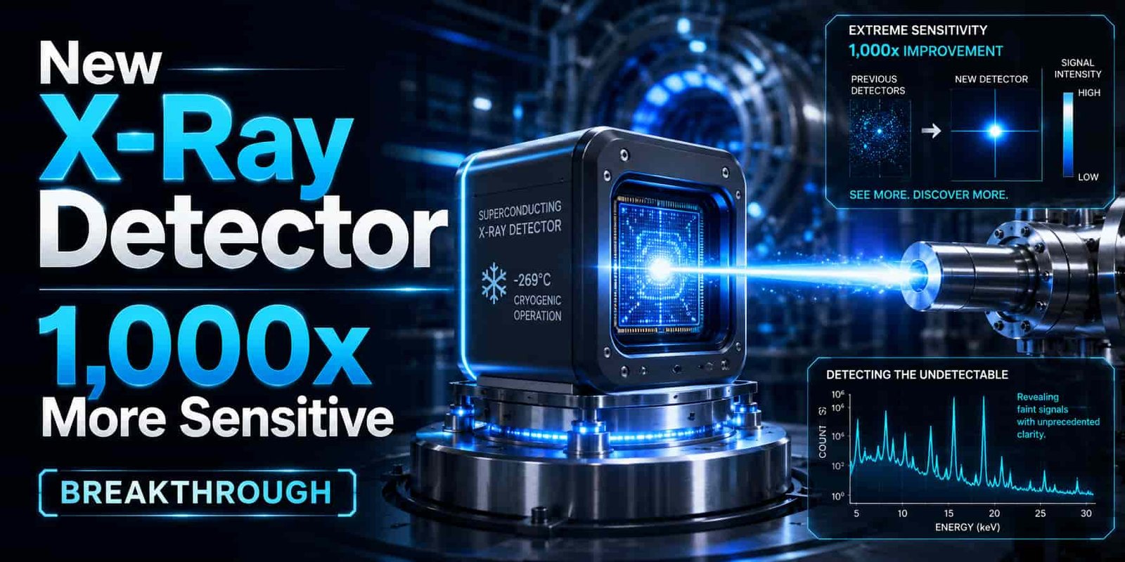 New X-Ray Detector 1,000x More Sensitive [Breakthrough]