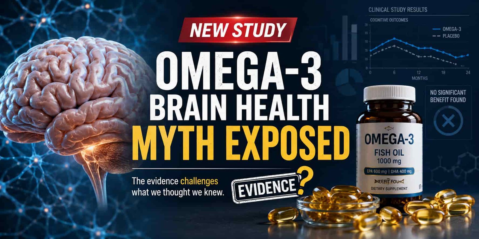 Omega-3 Brain Health Myth Exposed [New Study]
