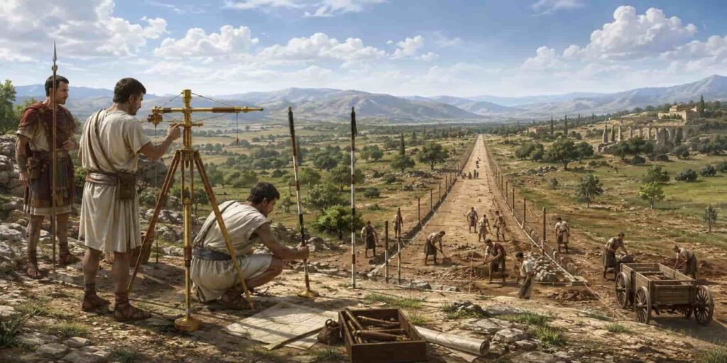 Planning and Surveying Roman Roads