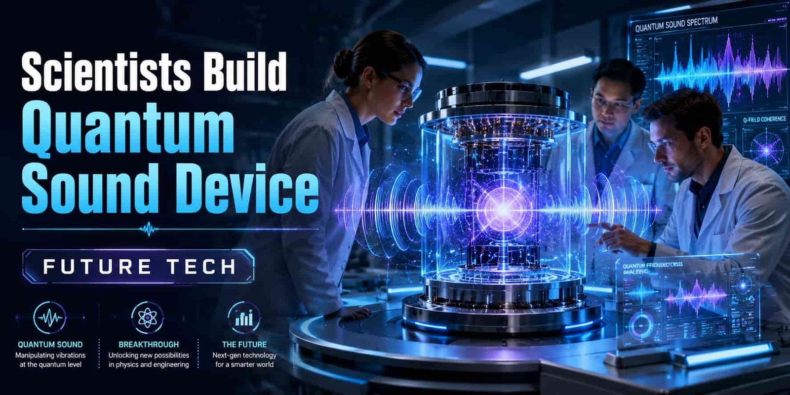 Scientists Build Quantum Sound Device [Future Tech]