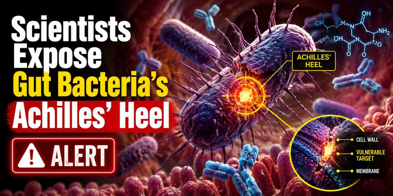 Scientists Expose Gut Bacteria’s Achilles’ Heel [Alert]