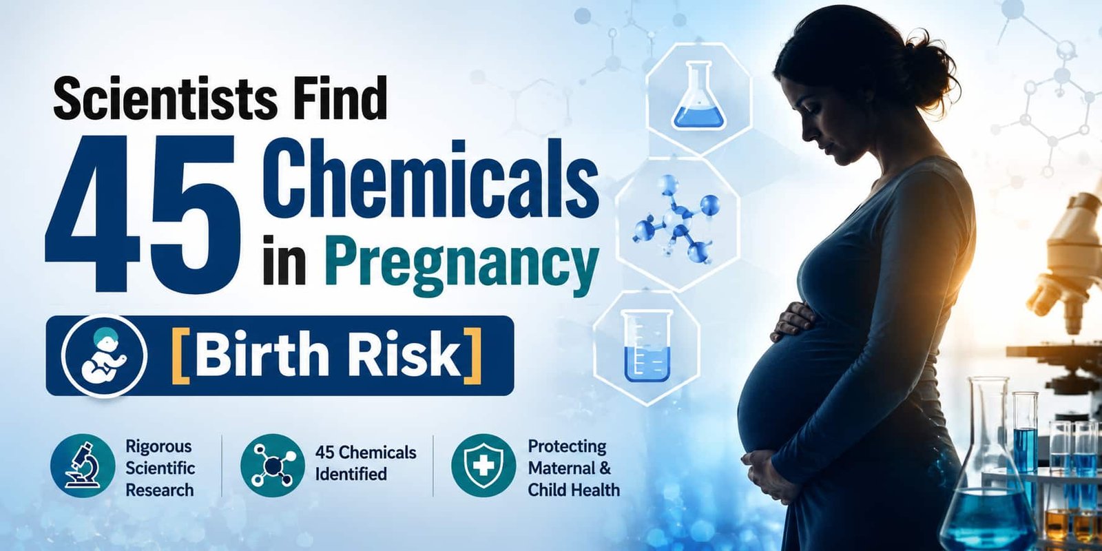 Scientists Find 45 Chemicals in Pregnancy [Birth Risk]