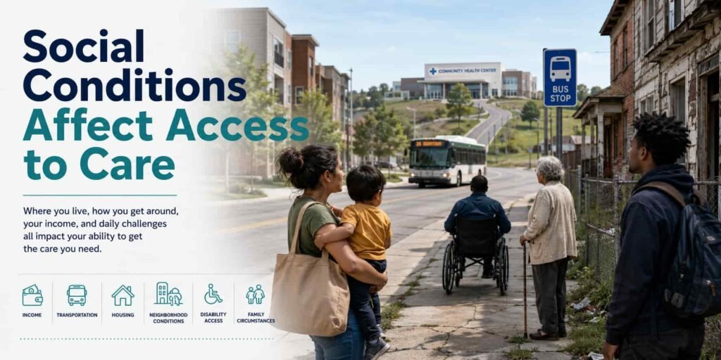 Social Conditions Affect Access to Care