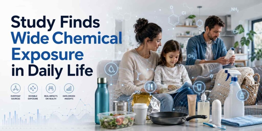 Study Finds Wide Chemical Exposure in Daily Life