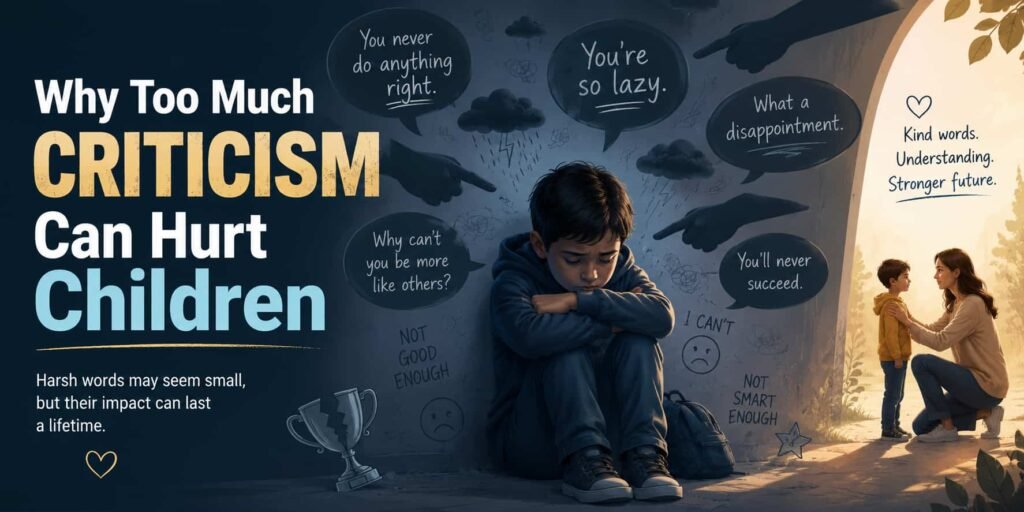 Why Too Much Criticism Can Hurt Children